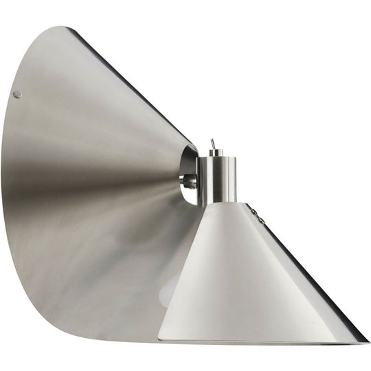 PEEL VÆGLAMPE BØRSTET STÅL - Frandsen