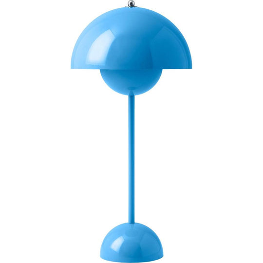 FLOWERPOT VP3 SWIM BLÅ BORDLAMPE