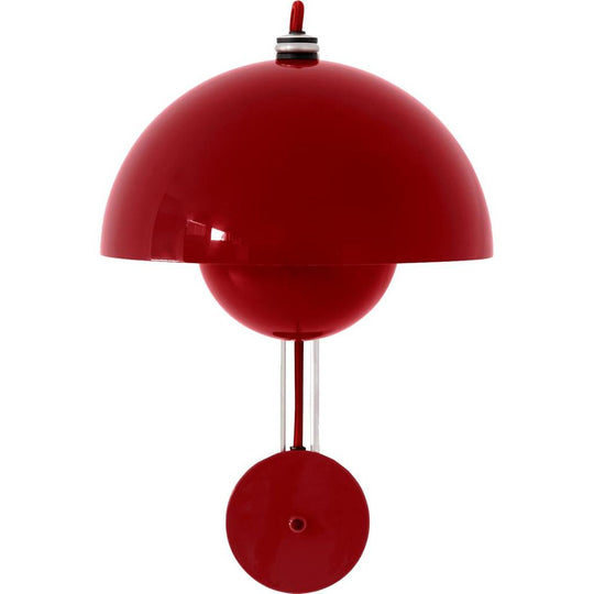 FLOWERPOT VP8 VERMILION RØD VÆGLAMPE
