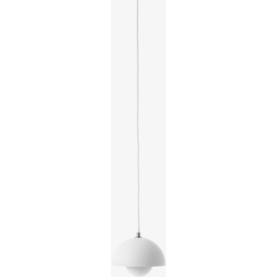 Flowerpot Pendel VP10 Mat Hvid – Verner Panton / &Tradition