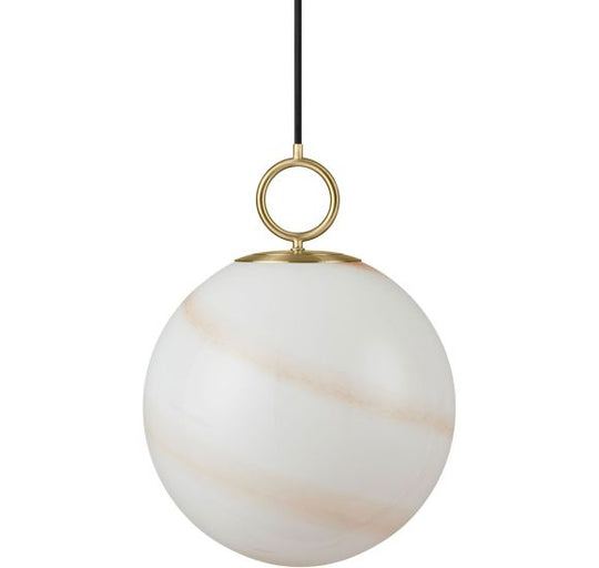 STOCKHOLM PENDEL Ø30 MARBLE BRUN