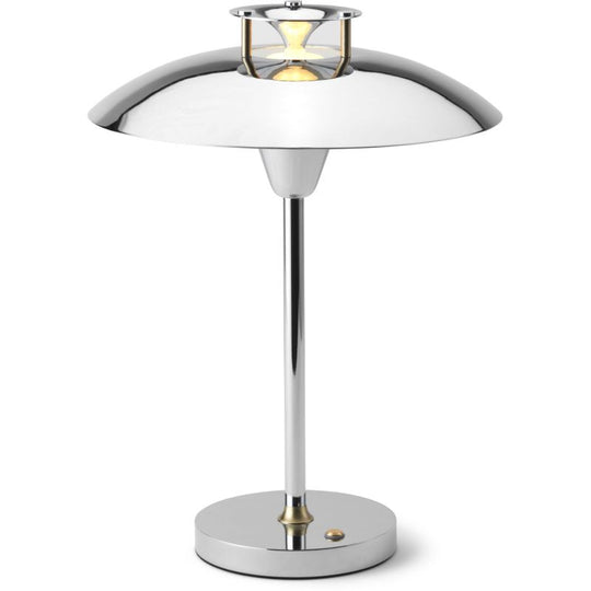 Stepp 1-2-3 Portable – Mørke Krom – Genopladelig bordlampe i elegent finish