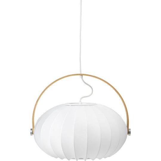 DC Ø40 TEKSTIL PENDEL HVID - Halo Design