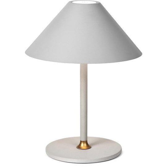 HYGGE LYS GRÅ BATTERI BORDLAMPE 800810