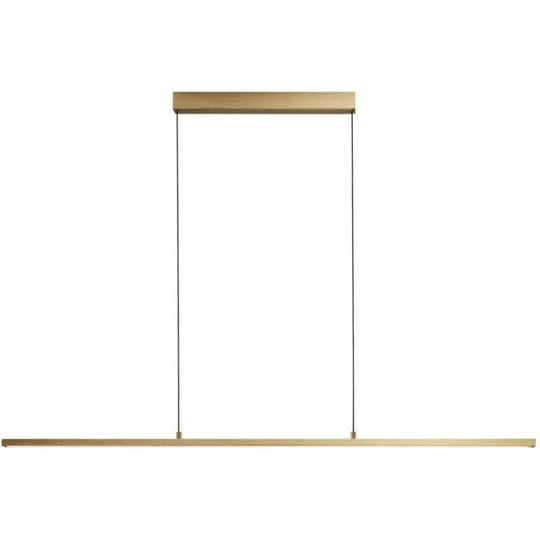 Slim Langbordspendel L120 MESSING LED