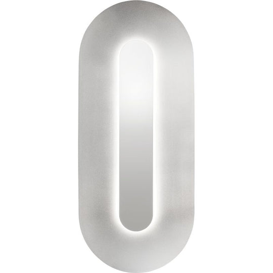 SASI LARGE VÆGLAMPE SØLV LED