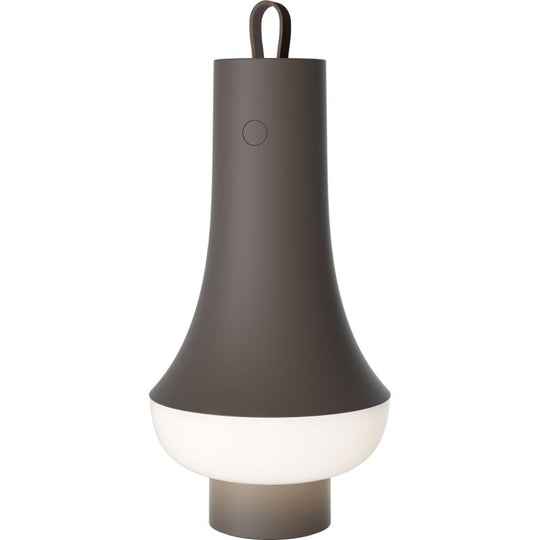 Tomoshi Portable – mørkebrun bordlampe | Louis Poulsen