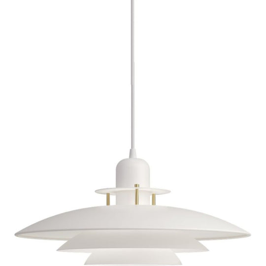 PRIMUS PENDEL I Ø43 MAT HVID/MESSING - Belid