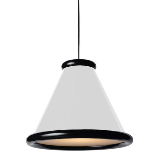 Belle Pendel Ø36 – Blank Hvid / Blank Sort | Belid