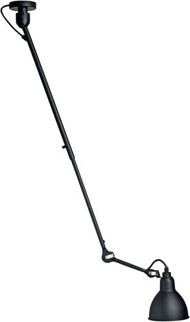 302 Loftlampe Sort/Sort – Justerbar E14 | DCW éditions