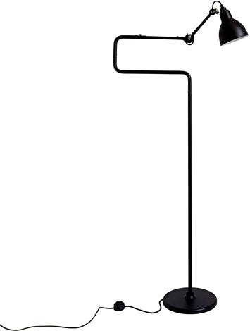 411 GULVLAMPE SORT/SORT - LAMPE GRAS