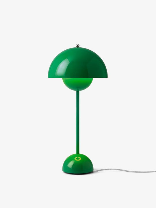 FLOWERPOT BORDLAMPE VP3 SIGNAL GREEN
