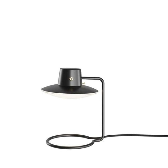 AJ Oxford Bordlampe Ø22 cm – Louis Poulsen (Sort, Opalglas, H 28 cm, E14)