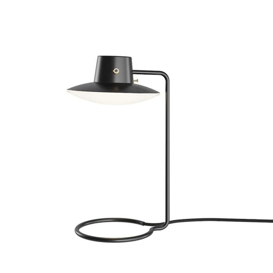 AJ Oxford Bordlampe – Sort metal & opalglas H 41, Louis Poulsen