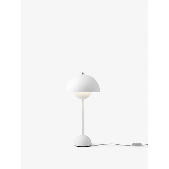 FLOWERPOT BORDLAMPE VP3 MAT HVID