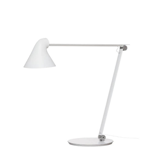 Njp Bord Hvid Med Fod 3000 K - Skrivebordslampe