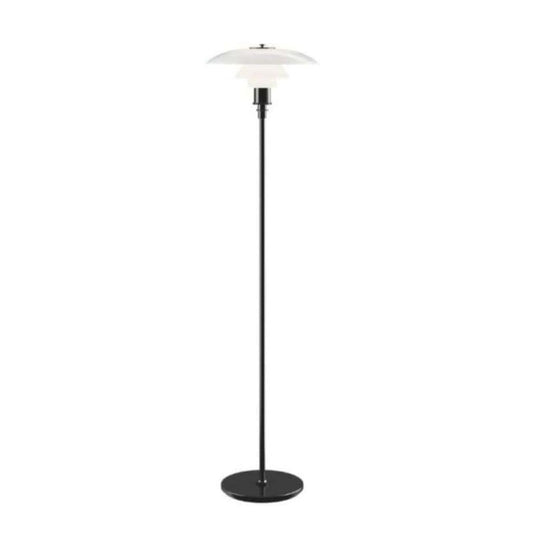 PH 3½-2½ Gulv Sort Metalliseret - Gulvlampe