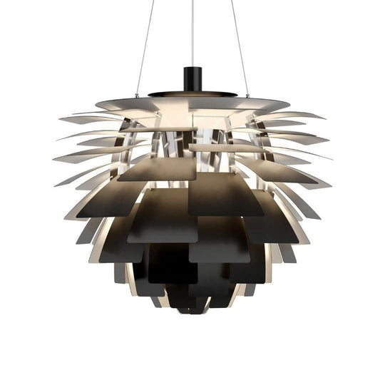 PH Artichoke "Koglen" Ø720 - Pendel LED 3000K - Sort