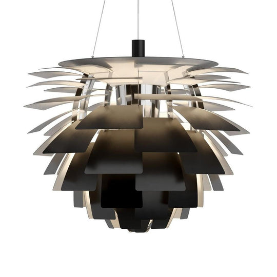 PH Artichoke "Koglen" Ø840 - Pendel LED 3000K - Sort