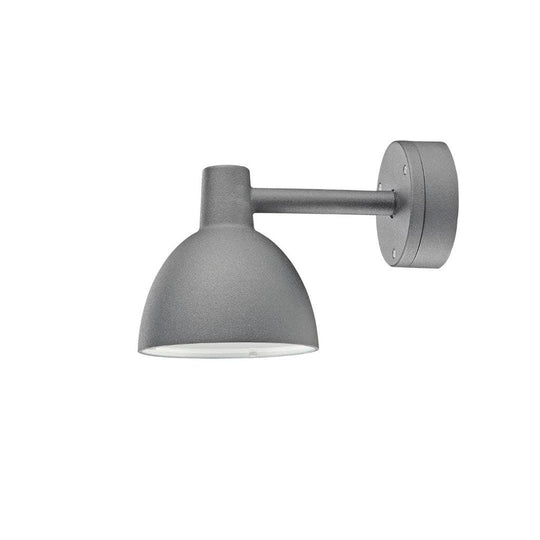 Toldbod 155 Udendørs Væglampe – Aluminium | Louis Poulsen