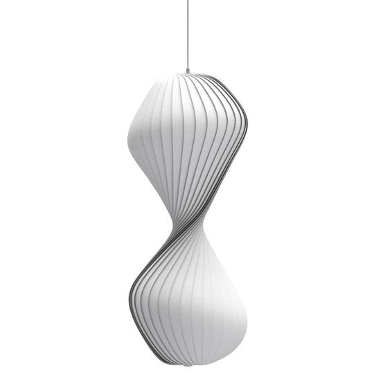TR32 Pendel Ø40 – Hvid Polykarbonat – Skulpturel, diffust lys