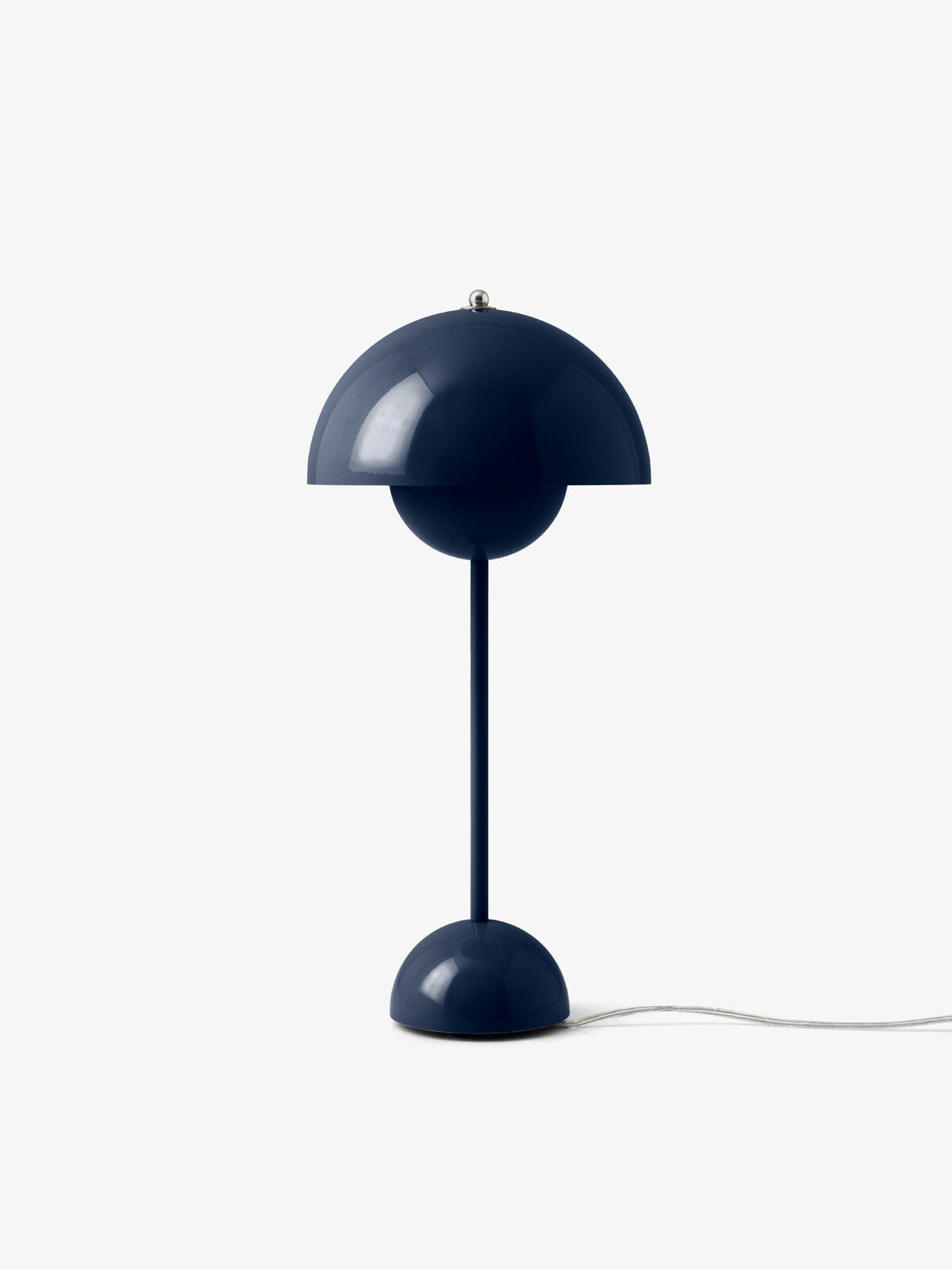 FLOWERPOT VP3 - BORDLAMPE  - STEEL BLUE