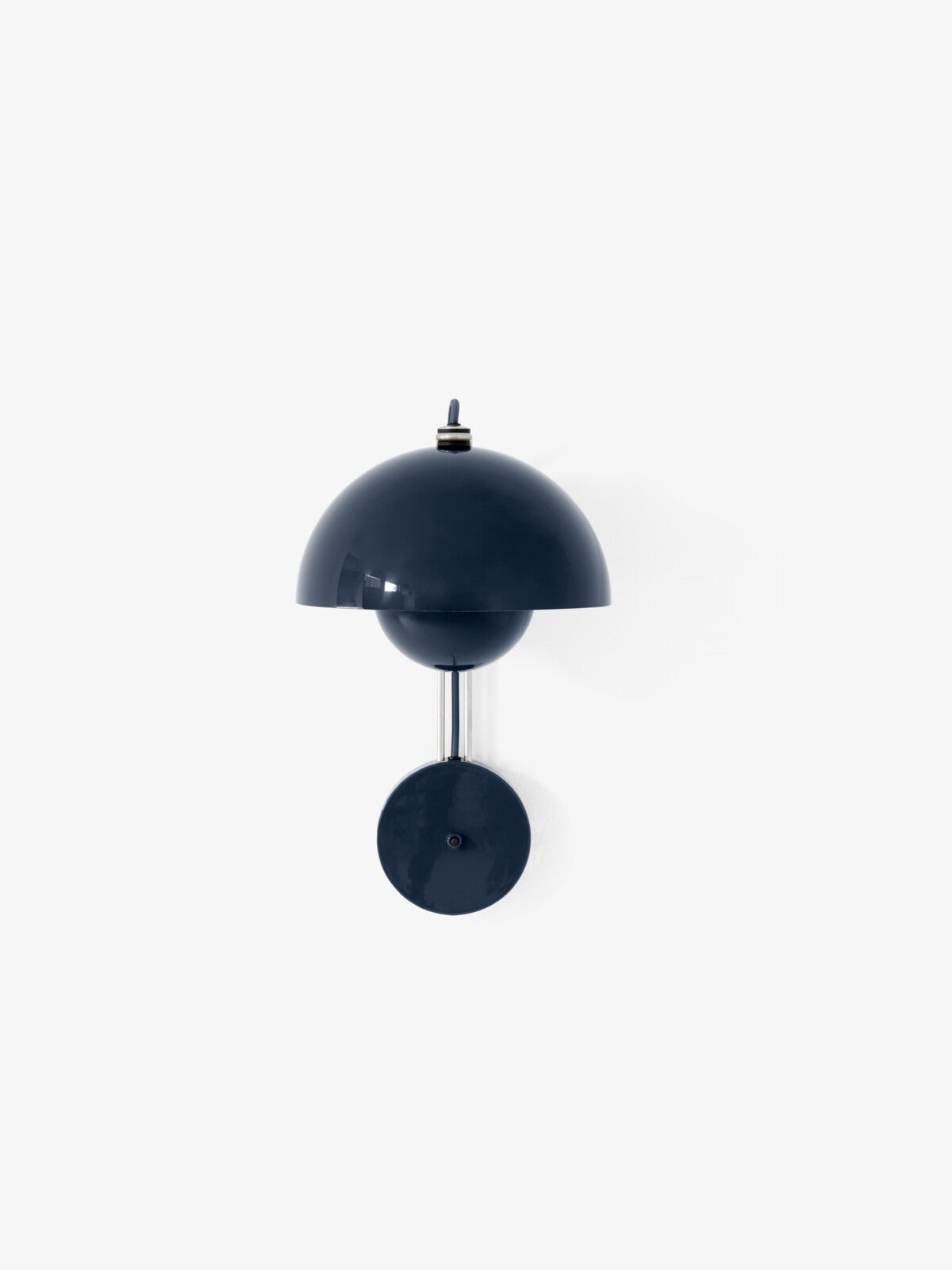 FLOWERPOT VP8 - VÆGLAMPE - STEEL BLUE