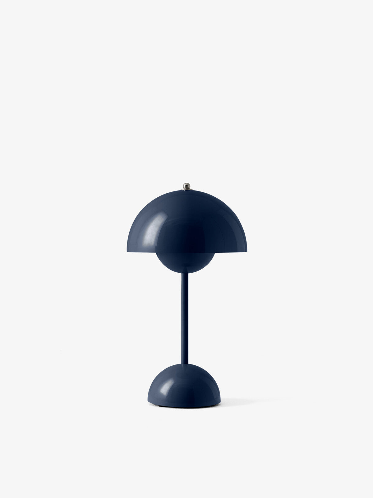 FLOWERPOT VP9 - PORTABLE BORDLAMPE - STEEL BLUE
