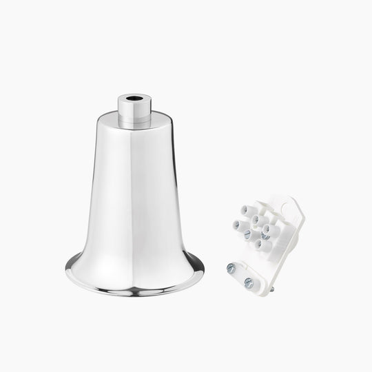 Baldakin blank forkromet til PH 2/1 Stammekrone og PH 3/2 Akademi  - Louis Poulsen