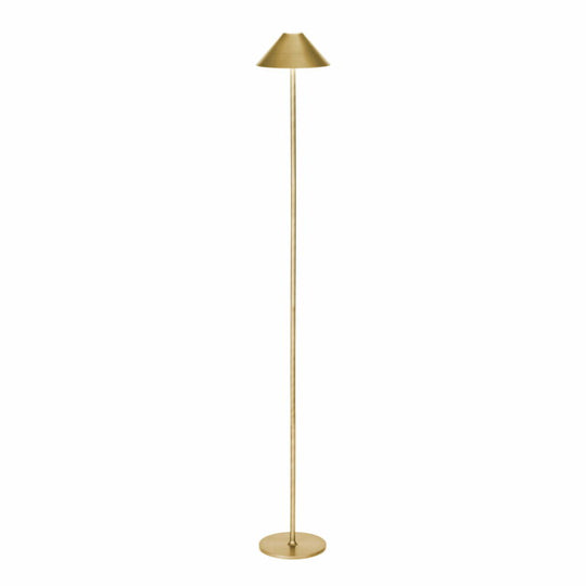 HYGGE GULVLAMPE H134 ANTIQUE MESSING BATTERI LED
