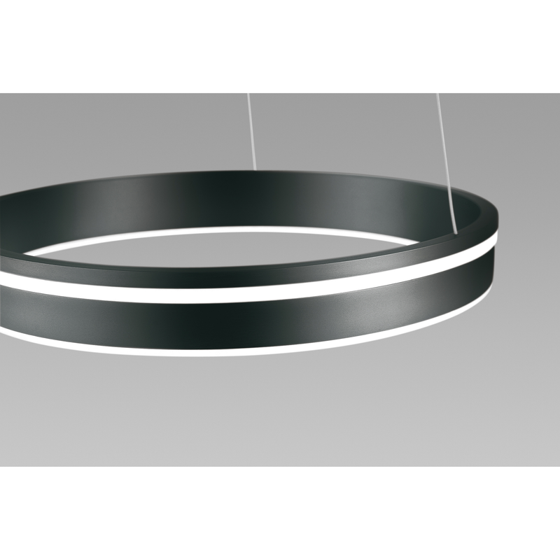 Q-VITO RUND PENDEL Ø40 ANTRASIT LED