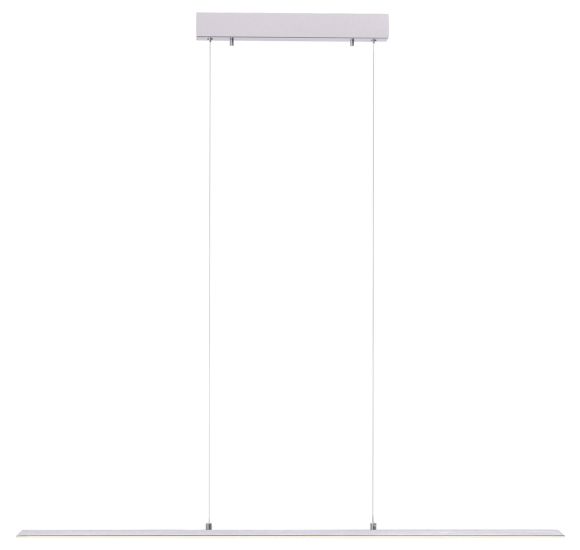 PURE-LITE LANGBORDSPENDEL 100 CM BØRSTET ALUMINIUM LED