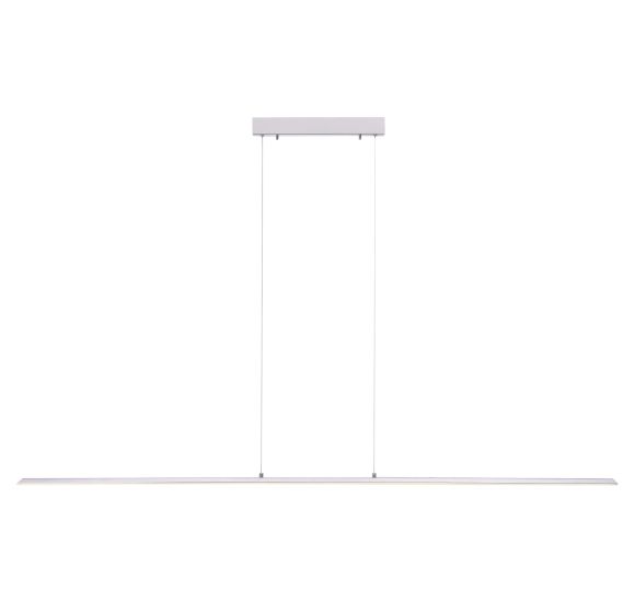 PURE-LITE LANGBORDSPENDEL 160 CM BØRSTET ALUMINIUM LED