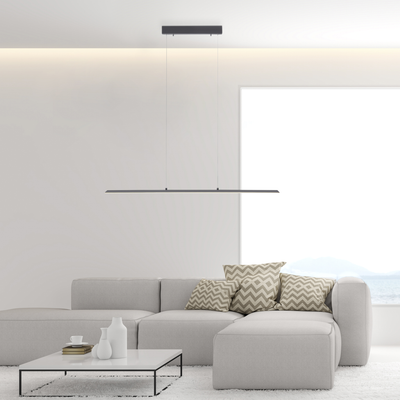 PURE-LITE LANGBORDSPENDEL 100 CM ANTRASIT LED