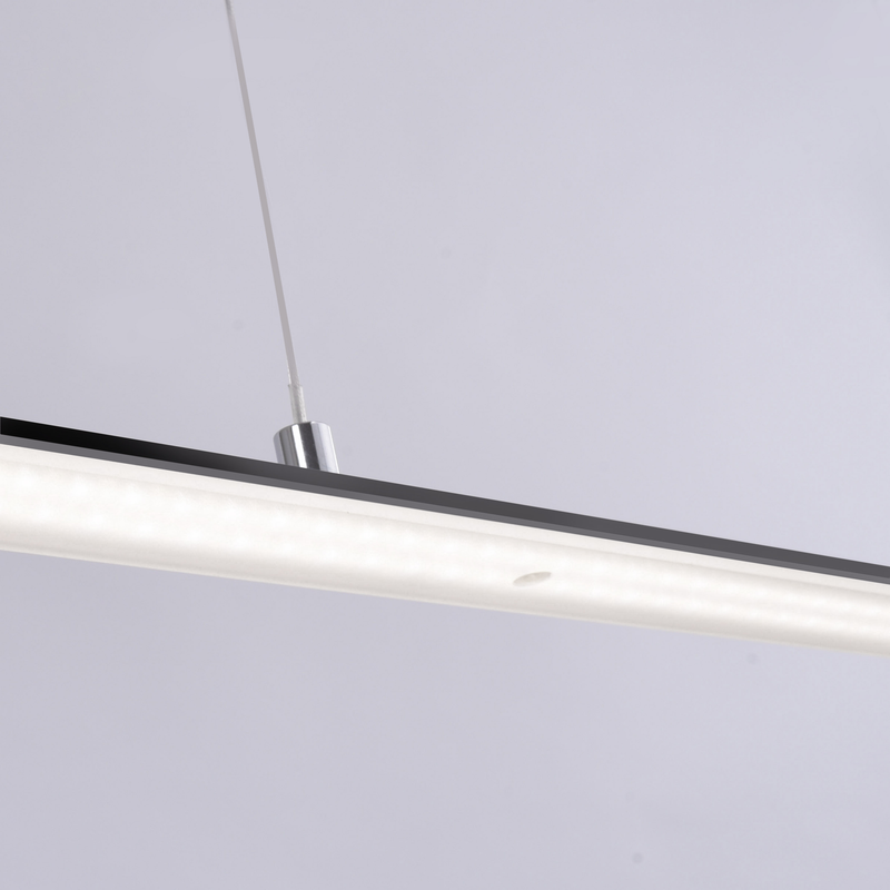 PURE-LITE LANGBORDSPENDEL 160 CM ANTRASIT LED