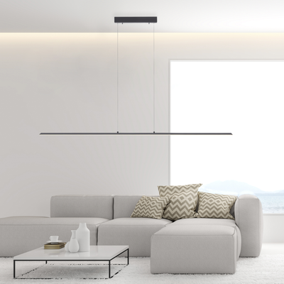 PURE-LITE LANGBORDSPENDEL 160 CM ANTRASIT LED