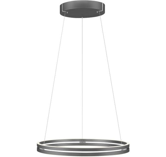 PURE E-LOOP PENDEL MED MOTOR HEJS MØRKEGRÅ LED