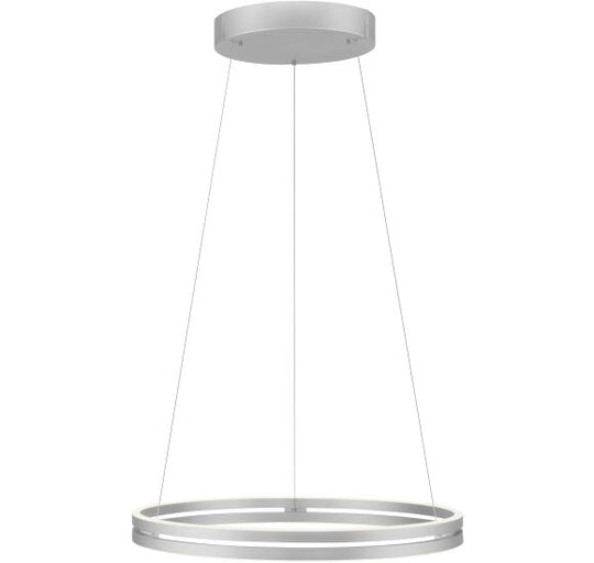 PURE E-LOOP PENDEL MED MOTOR HEJS BØRSTET ALUMINIUM LED