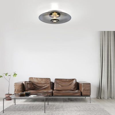 PURE VITRUM LOFT/VÆG Ø45 RØGFARVET GLAS