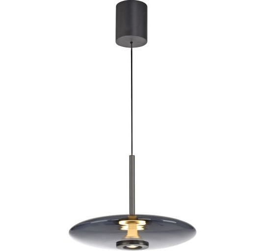 PURE E-VITRUM PENDEL Ø45 RØGFARVET GLAS