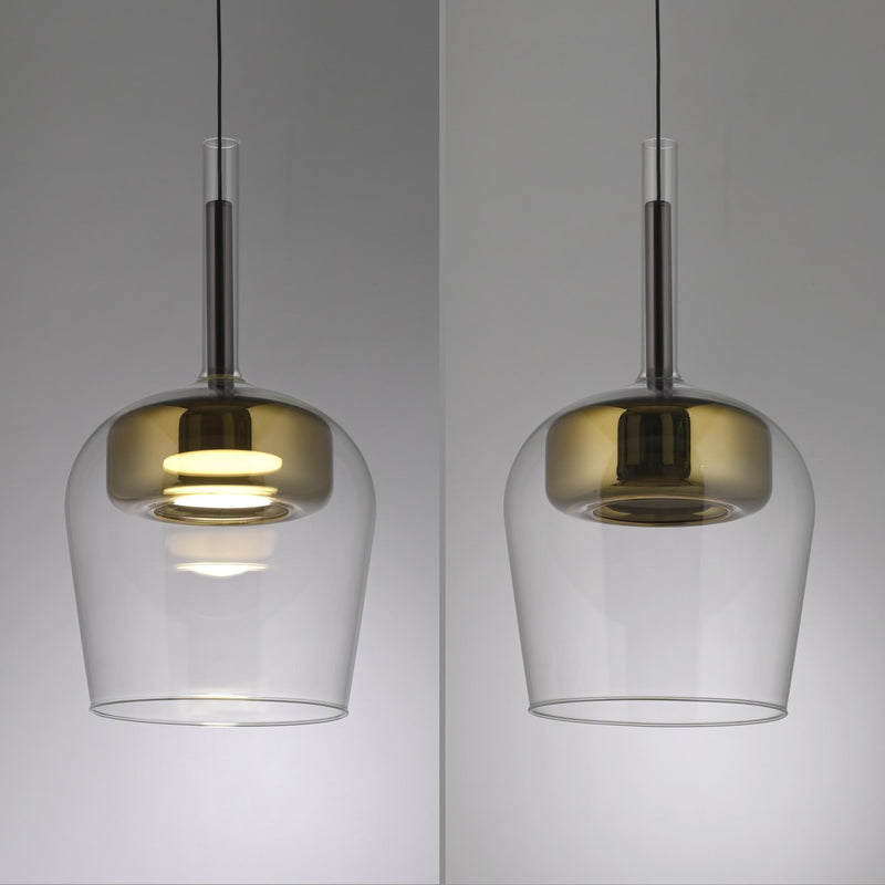 Q-CON GLASPENDEL Ø21 MED COMFORT HEJS GULD