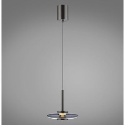PURE VITRUM PENDEL Ø22 RØGFARVET GLAS