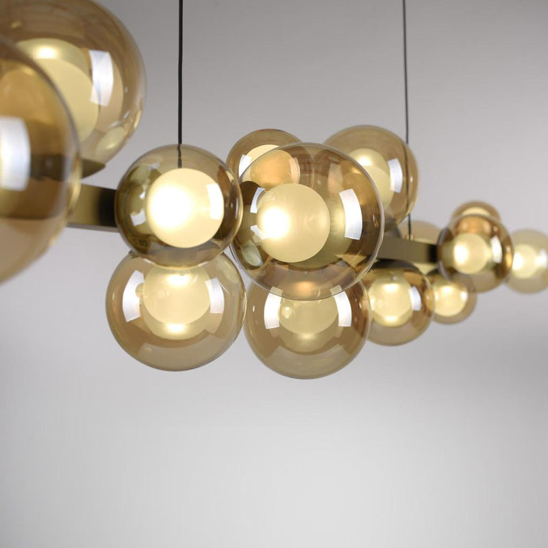 PURE E-POPUP LANGBORDSPENDEL 115 CM GLAS CHAMPAGNE