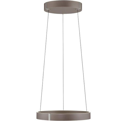 PURE E-CLIPSE PENDEL MED HEJS Ø50 MØRK METAL BRUN