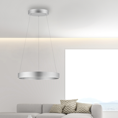 PURE E-CLIPSE PENDEL MED MOTOR HEJS BØRSTE ALUMINIUM LED