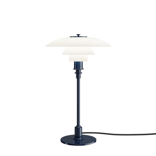 PH 3/2 GLOSSY DEEP BLUE BORDLAMPE