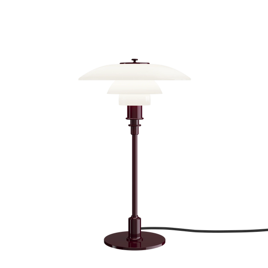 PH 3/2 GLOSSY BURGUNDY BORDLAMPE