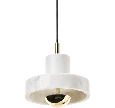 STONE PENDEL MARMOR/MESSING LED