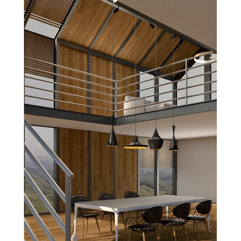 BEAT WIDE PENDEL SORT LED