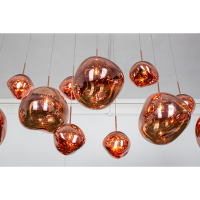 MELT PENDEL KOBBER LED Ø50